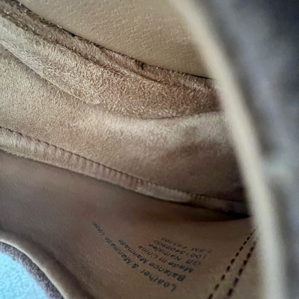 GIANI BERNINI suede open back slip on shoes - Picture 7 of 7